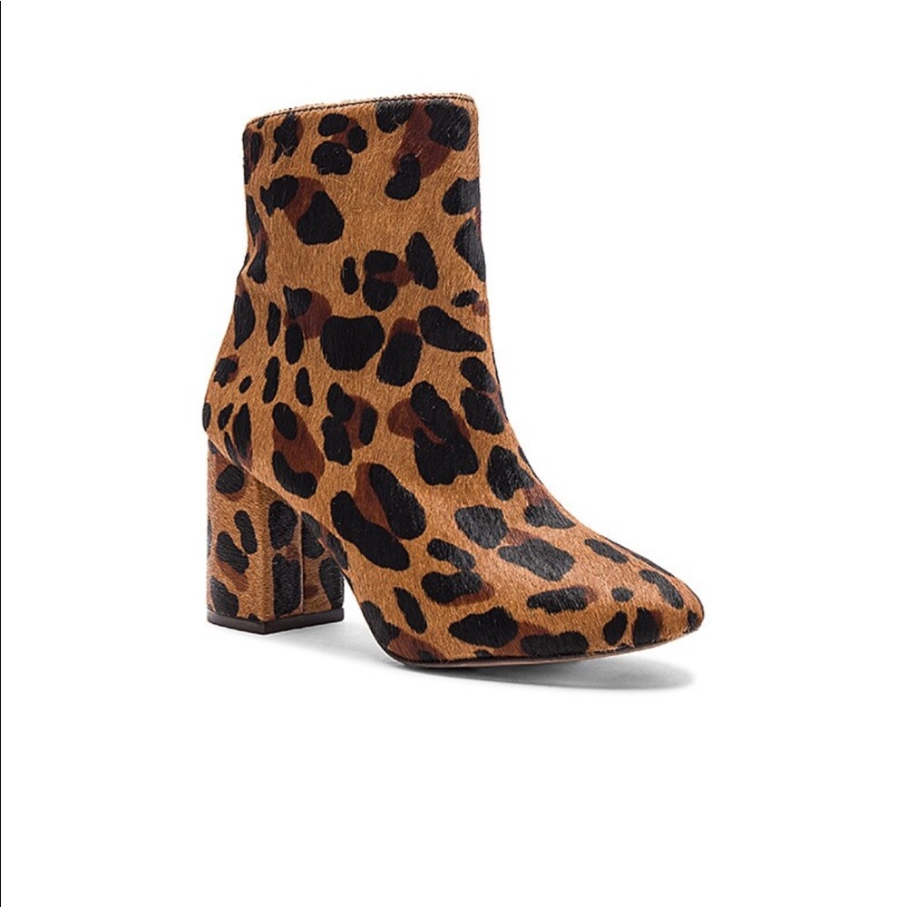 Matisse Grove Cow Hair Bootie in Leopard - Picture 2 of 12